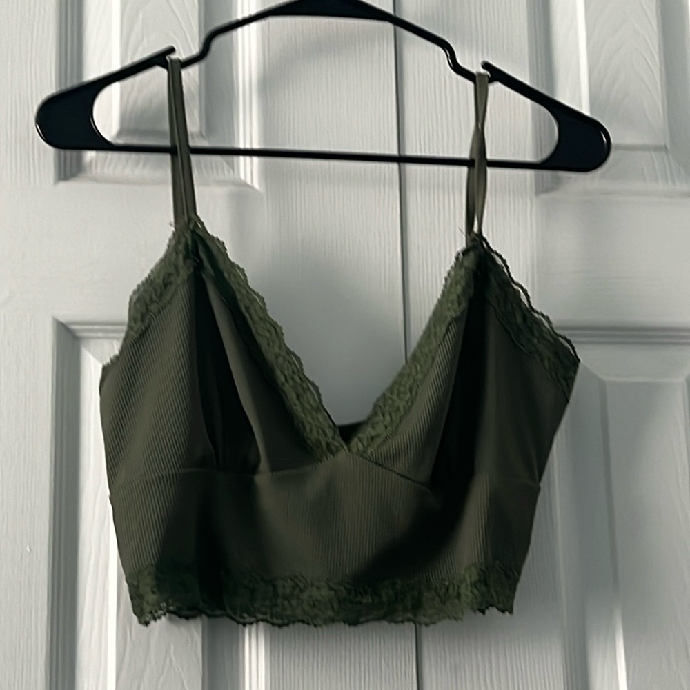Lace Cropped Tank